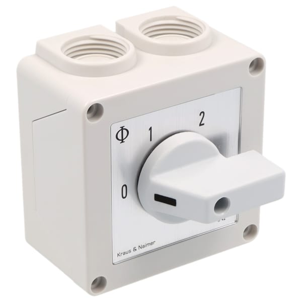 KRAUS&NAIMER - Stufenschalter,1pol.,2 St.m.0,AP-Geh.IP42