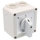 KRAUS&NAIMER - Ausschalter 25A,3pol.,'0-1',60Grad,AP-Geh.IP42
