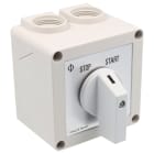KRAUS&NAIMER - Umschalter m.0 25A,1pol.,'1-0-2',60Grad,AP-Geh.IP42