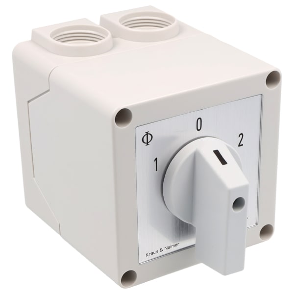 KRAUS&NAIMER - Umschalter m.0,4polig,60Grad,AP-Geh.IP42
