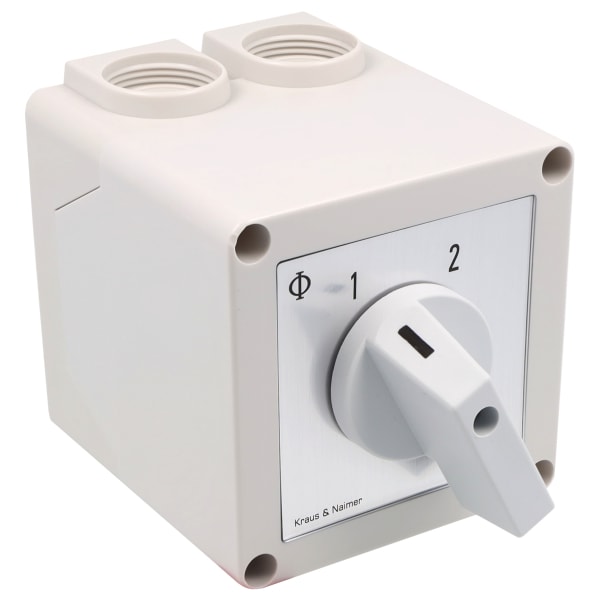 KRAUS&NAIMER - Umschalter o.0,3polig,60Grad,AP-Geh.IP42