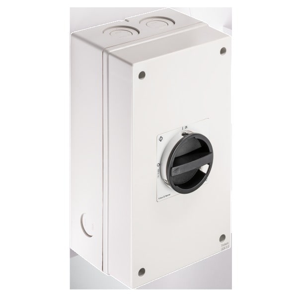 KRAUS&NAIMER - Hauptschalter 100A/37kW(AC-23B),3pol.+1NO/1NC,AP-Geh.IP65