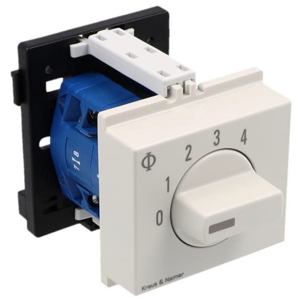 KRAUS&NAIMER - Stufenschalter,1pol.4 St.m.0,45mm-Schnappbef