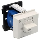 KRAUS&NAIMER - Stufenschalter,1pol.4 St.m.0,45mm-Schnappbef