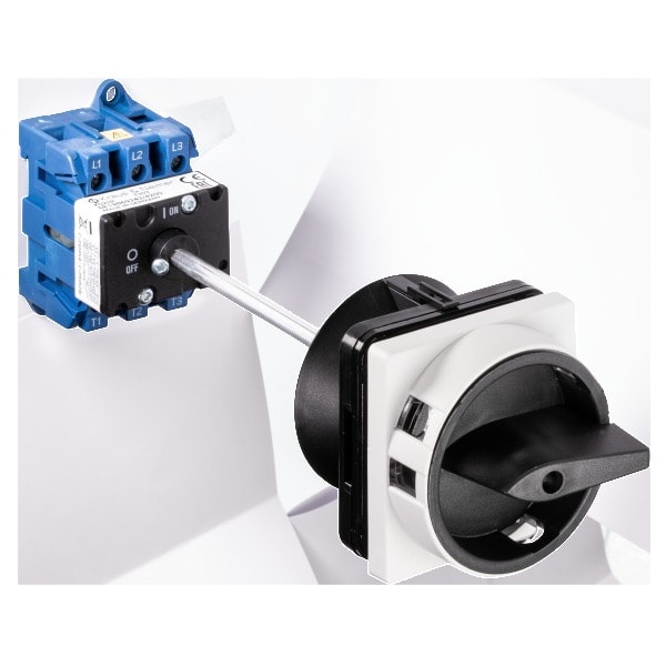 KRAUS&NAIMER - Hauptschalter 25A/7,5kW(AC-23B),3pol.Vert.-Bodenbef.64x64