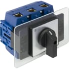 KRAUS&NAIMER - Not-Aus-Schalter 250A/90kW(AC-23B),3pol.Vert.-Bodenbef.88x88