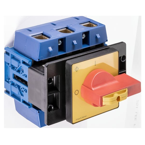 KRAUS&NAIMER - Not-Aus-Schalter 315A/110kW(AC-23B),3pol.4Loch-Frontbf.88x88