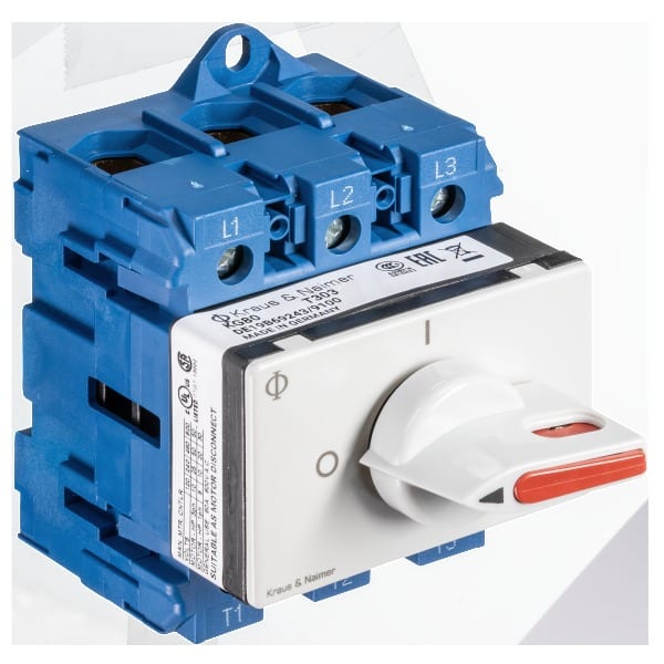 KRAUS&NAIMER - Hauptschalter 80A/30kW(AC-23B),3pol.REG 45mm