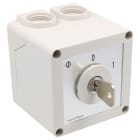 KRAUS&NAIMER - Ausschalter,2polig,60Grad,AP-Gehaeuse IP40