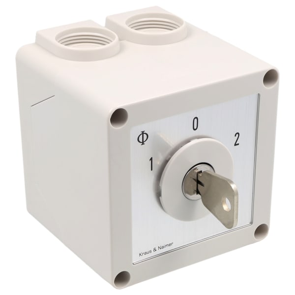 KRAUS&NAIMER - Umschalter m.0,1polig,60Grad,AP-Geh.IP40
