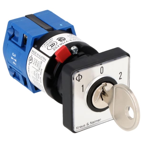 KRAUS&NAIMER - Umschalter m.0,1polig,60Grad,Zentralbef.