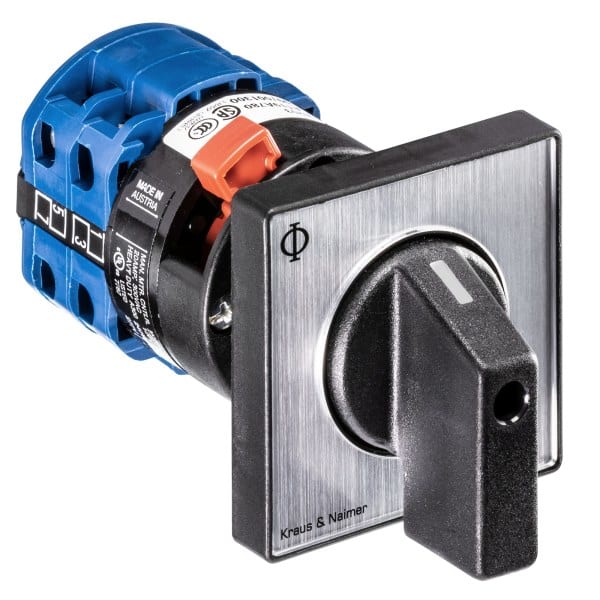 KRAUS&NAIMER - Umschalter 60G 2pol. Fronteinbau IP66