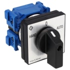 KRAUS&NAIMER - Umschalter m.0 20A, 1pol.,'Hand-0-Auto',60Grad,4-Lochbef.