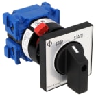 KRAUS&NAIMER - Ein-Aus-Tast.galv.getr.1pol.30°,Zent-bef