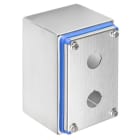 KRAUS&NAIMER - Edelstahl Schaltergehäuse BxHxT 90 x 140 x 90, 2 Einbaustellen