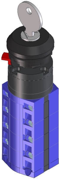 KRAUS&NAIMER - Ausschalter 5A,1pol, 60Grad