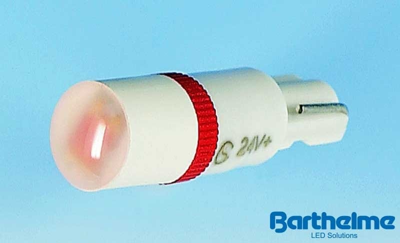 BARTHELME - Multi/Single-Chip-LED W2X4,6D 24V grün