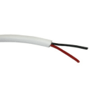 BARTHELME - Kabel 2-polig weiß rund PUR für den Außenbereich 1 m