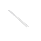 BARTHELME - Abdeckung halbrund opalweiß PMMA für LED-Profile GARgano/Pino HP 5 m