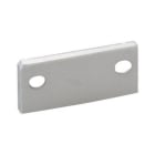 BARTHELME - Endkappen-Set flach Aluminium eloxiert für LED-Profil GARliano