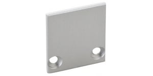 BARTHELME - Endkappen-Set hoch Aluminium eloxiert für LED-Profil GARliano