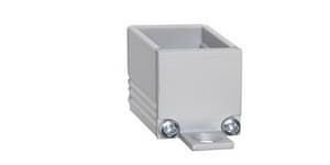 BARTHELME - Endkappe hoch 90°-Anbauhalt. Aluminium eloxiert f. LED-Profil BARdolino hoch