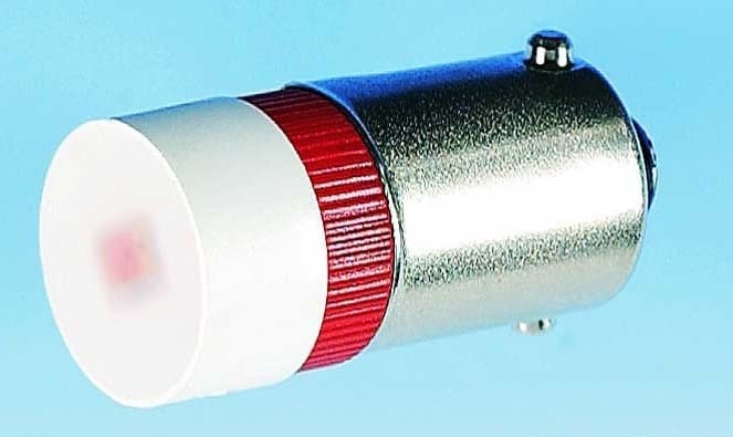 BARTHELME - CHIP-LED 10x22mm BA9s 28V AC/DC weiss