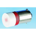 BARTHELME - CHIP-LED 10x22mm BA9s 28V AC/DC weiss