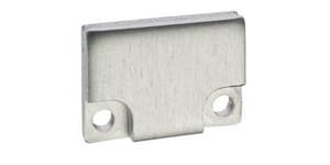 BARTHELME - Endkappen-Set (2x) für LED-Profil BARdolino flach Aluminium eloxiert