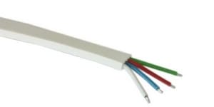 BARTHELME - LED-Streifen Steckverbinder 8 mm 4-polig mit 50 cm-Kabel freie Drahtenden