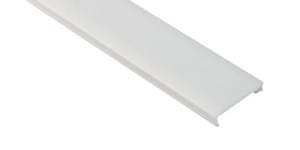 BARTHELME - Abdeckung flach opalweiß PMMA für LED-Profil GARliano 5 m