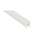 BARTHELME - Abdeckung Reflekt. opalweiß PMMA für LED-Profile d. BARdolino-Serie 1 m
