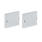 BARTHELME - Endkappen-Set Standard Aluminium eloxiert für LED-Profil CATanai 4040