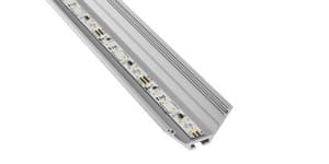 BARTHELME - LED-Profil CATania Angolo 3030 Aluminium eloxiert 3 m