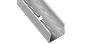 BARTHELME - AQUALUC W:AVE 175 Halter-Set Aluminium eloxiert