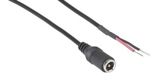 BARTHELME - 21 mm Rundbuchse inkl. 75 cm-Kabel