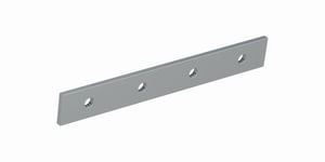 BARTHELME - Verbinder-Set gerade Metall für LED-Profile der CATania-Serie