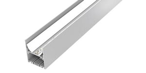 BARTHELME - LED-Profil CATania 6075 Aluminium eloxiert 1 m