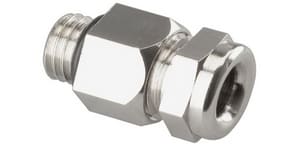 BARTHELME - PG-Kabelverschraubung Mini M8x1 Messing vernickelt