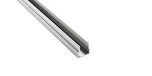BARTHELME - Kabelkanal Aluminium eloxiert für LED-Profil BARdolino 1 m