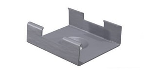 BARTHELME - Halteklammern-Set V4A-Edelstahl für LED-Profil BARdolino Edelstahl 1.4404