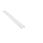 BARTHELME - Abdeckung hoch opalweiß PMMA 180° für LED-Profile d. BARdolino-Serie 3 m