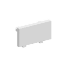 BARTHELME - Endkappen-Set opalweiß PC passend für LED-Profile der BARdolino-Serie