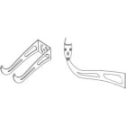 BARTHELME - Wandhalterung lang Wandabstand: 201 mm V2A-Edelstahl