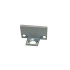 BARTHELME - Endkappe flach 90°-Anbauhalt. Aluminium elox. f. LED-Profil BARdolino flach