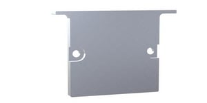 BARTHELME - T-Endkappen-Set Aluminium eloxiert für LED-Profil CATania 3030 T