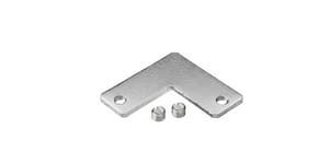 BARTHELME - Profil-Eckverb. 90° Metall passend für verschiedene LED-Profil-Serien