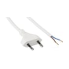 BARTHELME - Netzanschlussleitung mit Eurostecker PVC weiß 2x 075 mm² 20 m