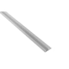 BARTHELME - AQUALUC W:AVE Montageprofil mit Befestigungsflügel Aluminium eloxiert 2 m