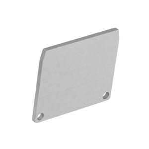 BARTHELME - Endkappen-Set für CATania 30 TB-Trockenbauprofil Aluminium pressblank